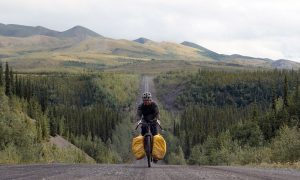 UBCO student cycles to Arctic Ocean as fundraiser for mental health