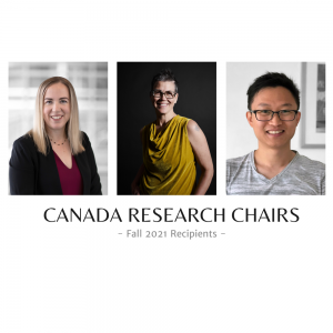 Three new Canada Research Chairs for UBCO